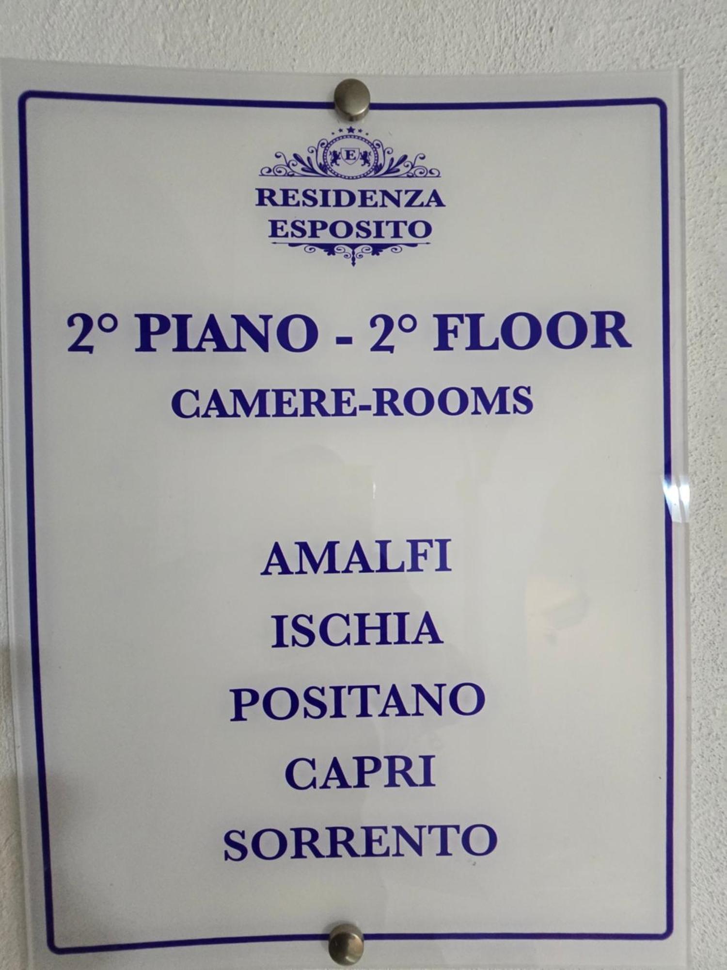 Готель Residenza Esposito Неаполь Екстер'єр фото